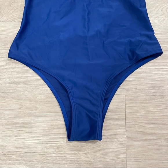 Tie Back One Piece Bathing Suit - Picture 4 of 6